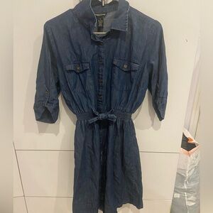 Denim Dress Good condition worn once